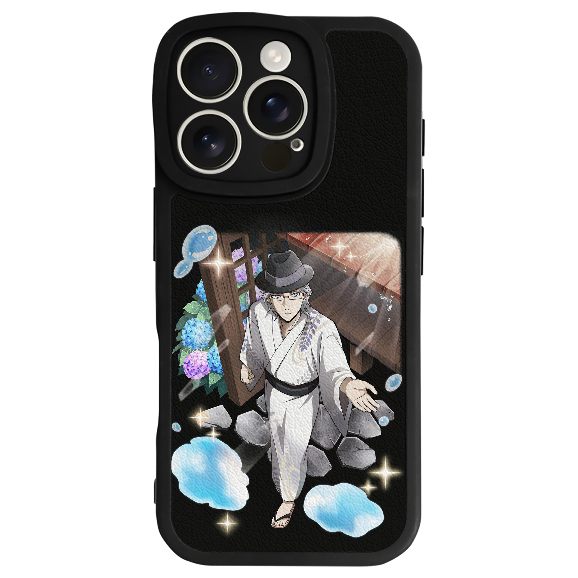 （画像用） 文豪ストレイドッグス Bungo Stray Dogs 【iPhone 16シリーズ対応】シリコンスマホケース（レザー調） 材質：シリコン